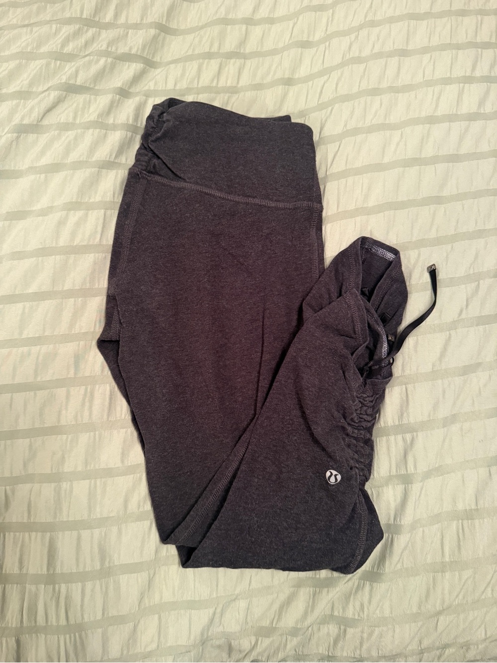 lululemon athletica Dark Charcoal Gray Leggings